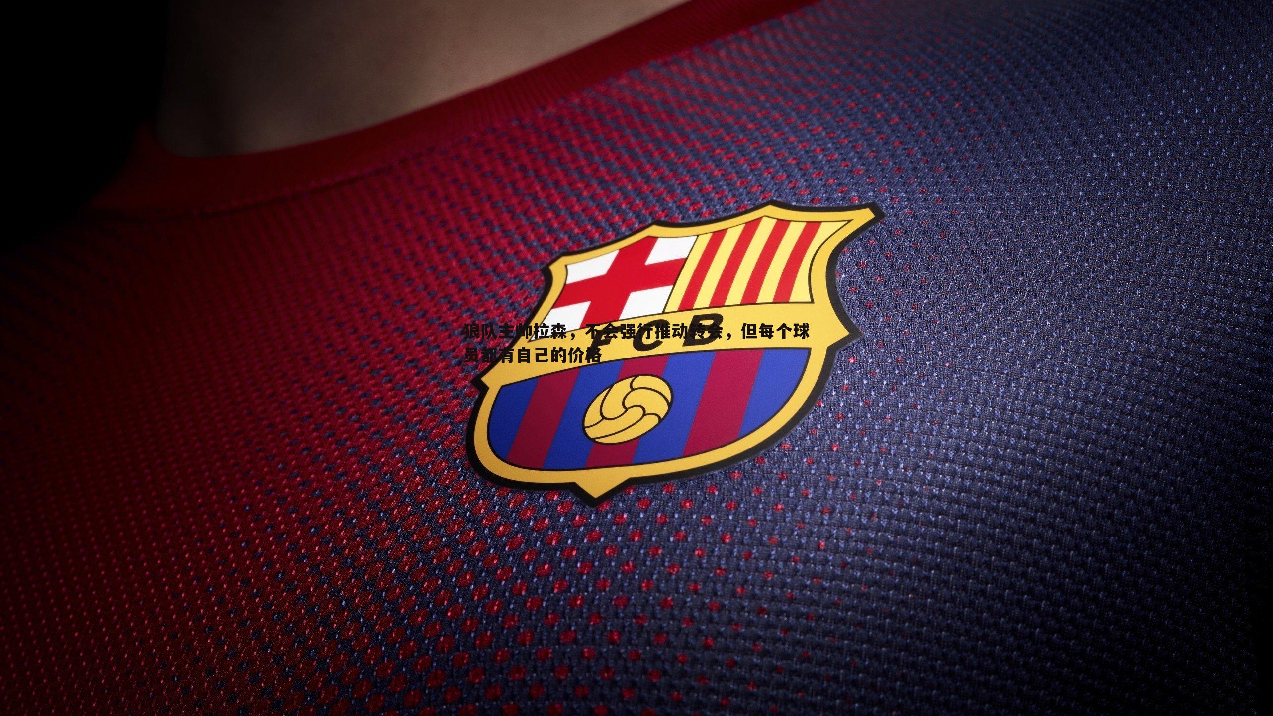 1xbet-狼队主帅拉森，不会强行推动转会，但每个球员都有自己的价格